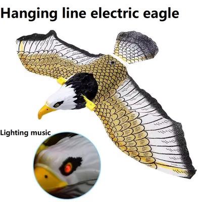 Bird Pest Control Hanging Decoy Eagle Owl Flying Scarecrow Repellent for Garden Farm QCQ03