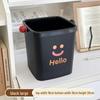 Nordic Style Corner Storage Trash Can - Lidless, Multifunctional, Press Ring Type