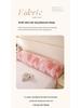 Double-Sided Thick Bubble Milk Velvet Long Pillowcase - Solid Color & Coral Fleece for Winter Couples