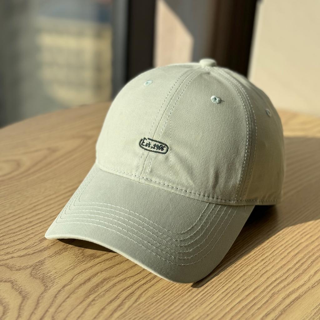 Spring and Summer New Letter Embroidery Casual Retro Fashion Versatile Street Outing Soft-top Baseball Cap Trendy