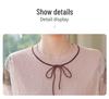 2026 Chiffon Sleeve Knit Top for Middle-Aged & Elderly Women