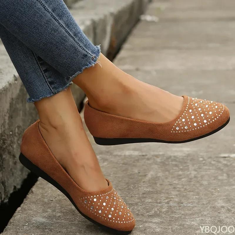 Women Tennis Loafers Shoes Woman Mesh Flats Shoes Female Summer Fashion New Casual Walking Brand Cozy Flat Rhinestone Zapatillas