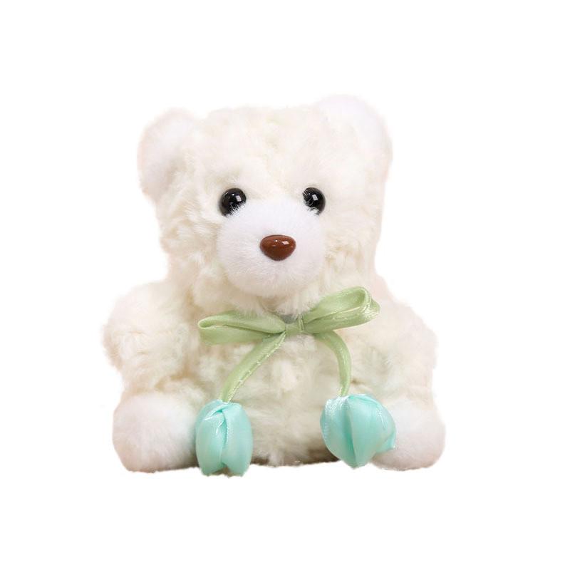 Plush Bear Keychain With Pp Cotton Filling For Kids And Adults Collectible Gift