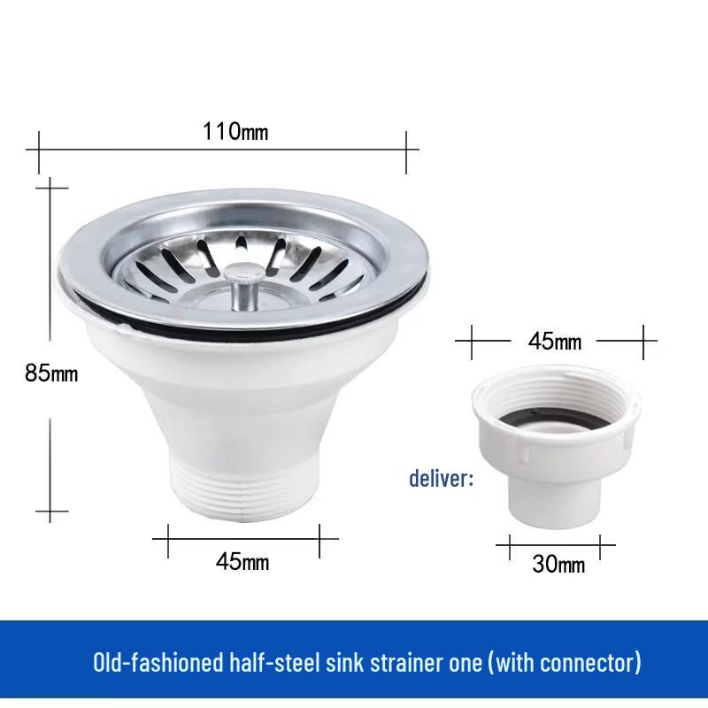 TLXT Kitchen Sink Stopper and Strainer Set