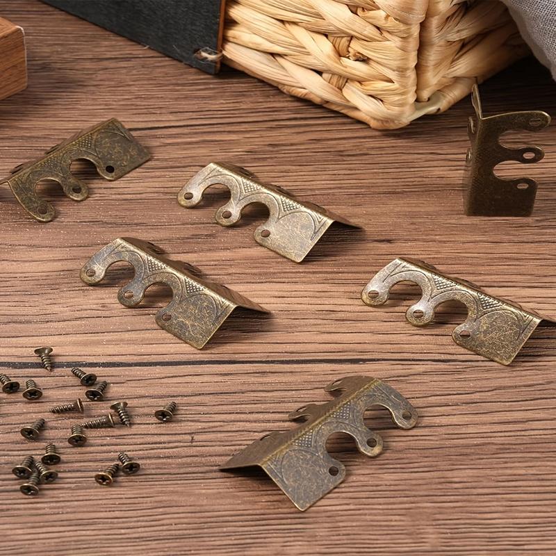 6/12 Stück Metall-Eckenschutz Sockelleisten-Eckschützer Boden Sockelleiste Eckschutzpolster Haus Wohnzimmer Büro