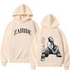 Singer Zahide Tour 2026 Merch Graphic Hoodies Unisex Fashion Winter Hip-hop Loose Casual Vintage Sweatshirts Streetwear