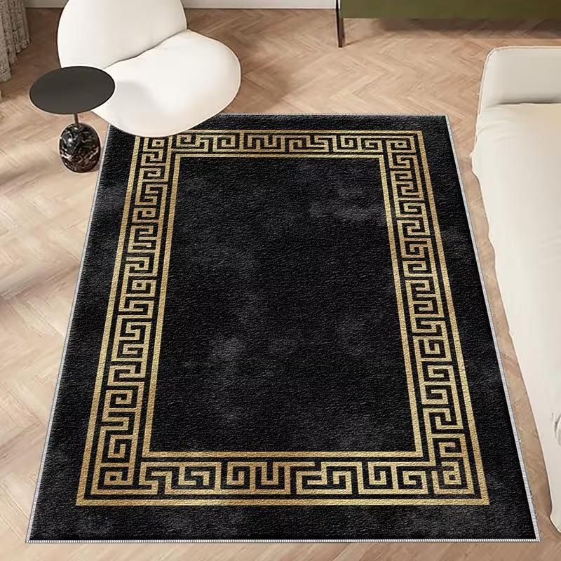 Luxury Gold Greek Meander Border Floor