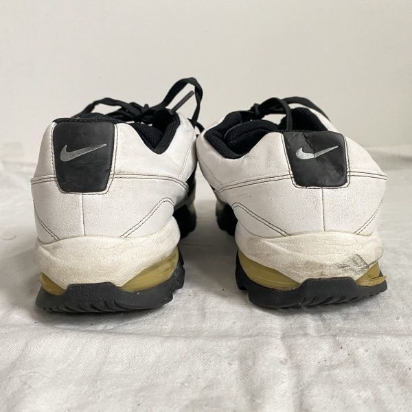Nike /Golf Shoes/TW/26.0/White/Black/312367-101(USED)