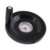 16 X 160mm Digital Handwheel Aluminum Round 0 To 9 Dial Hand Wheel with Indicator