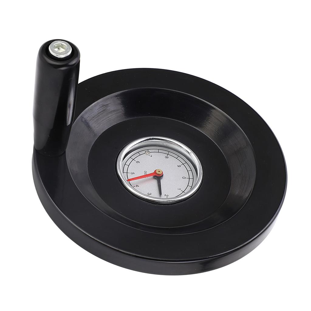 16 X 160mm Digital Handwheel Aluminum Round 0 To 9 Dial Hand Wheel with Indicator