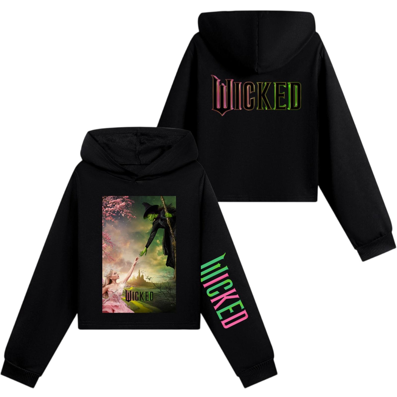 

Children s Long-sleeved Loose Pullover Letter-printed Hooded Sweatshirt 160 чорний