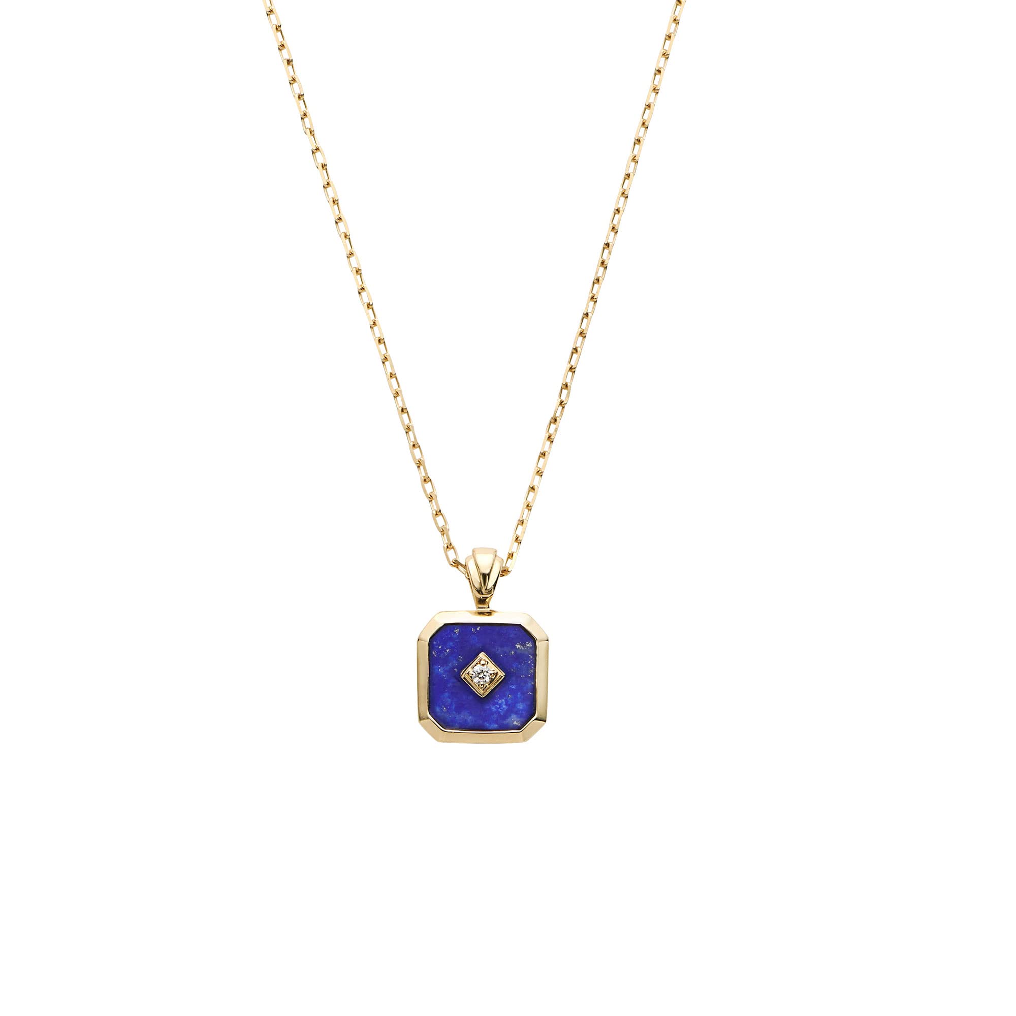 

Necklace K10 Yellow Gold Lapis Lazuli AJVN155440LL [Vendome Aoyama] [Official]