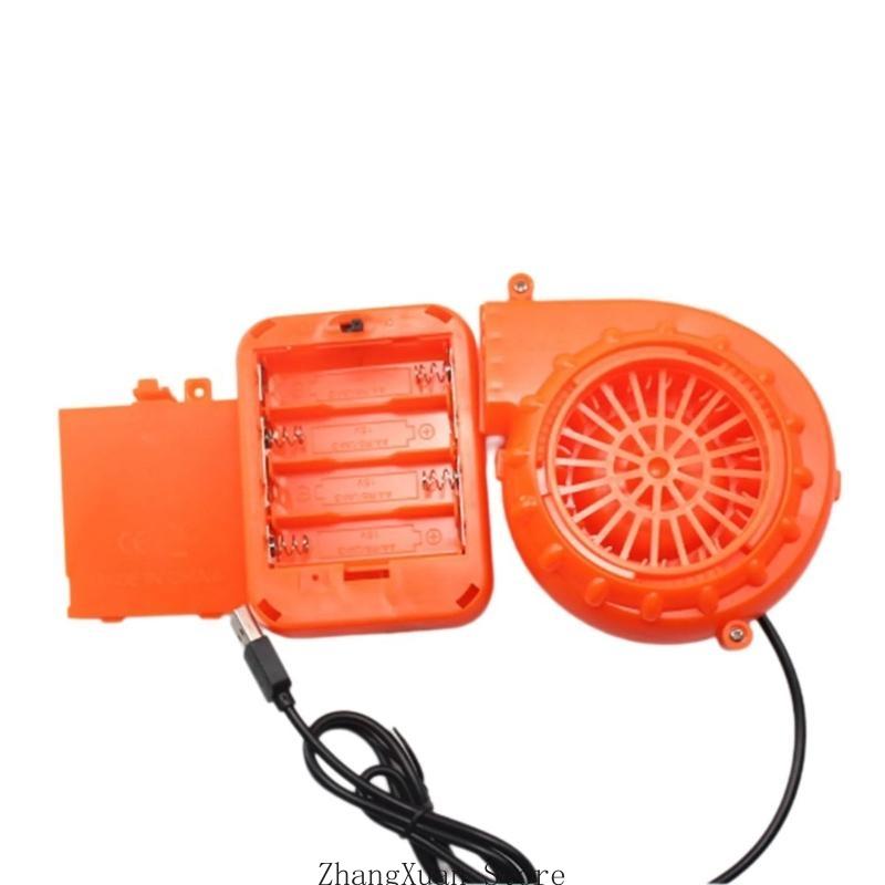 3XUF Mini Fan Air Blower Mini Fan Blower Inflatable Cartoon For Inflatable Toy
