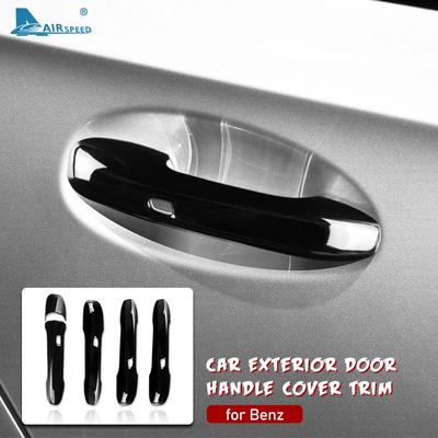 Dla Mercedes Benz Klasa A B C E GLC CLA GLE GLS GLB CLS W177 W247 W205 W213 X253 C118 W167 H247 X247 C257 ABS Pokrywa Klamki Drzwi