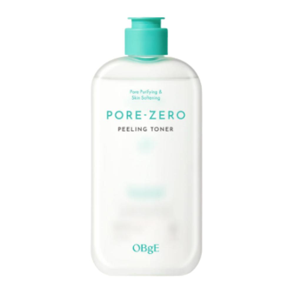 OBGE Пилинг-тоник для сужения пор Pore Zero 310 мл | Ежедневный отшелушивающий тоник для мужчин, сужающий поры