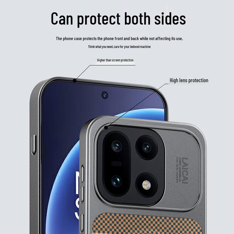 Premium Leather Texture Magnetic Phone Case for OnePlus 15