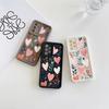 Liebesherz Blätter Blume Handyhülle Für Samsung Galaxy S26 S25 Ultra S24 S23 FE S22 S21 Plus S20 A56 A55 A54 Weiche Silikon Hülle