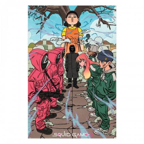 Squid Game Bazbon Maxi Papierposter