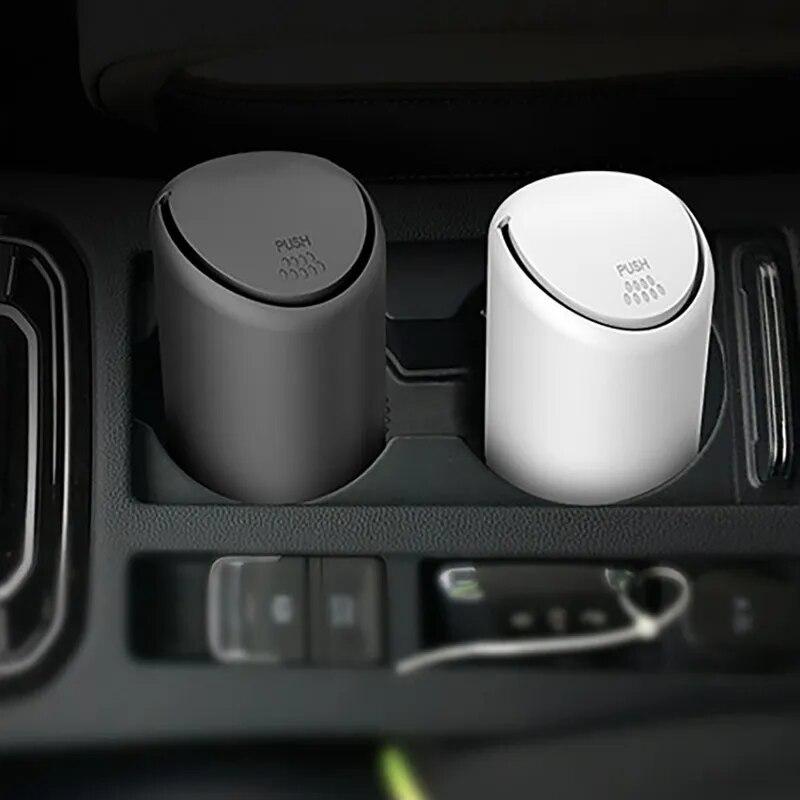 

1PCS Auto Car Garbage Can Car Trash Can Silicone Garbage Dust Case Holder Rubbish Bin Auto Organizer Storage Box Car Accessories