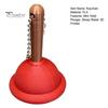 Small Plunger Clicker Mini Toilet Keychain, 3D Printed Finger Stress Relief Keychain Toy, Backpacks Handbag Purse Charm, Gag Gift Press Toy
