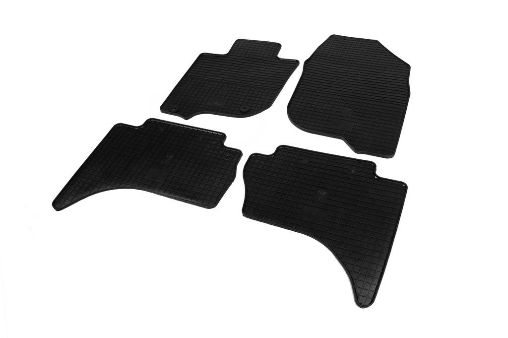 Rubber Mats (4 Pcs, Stingray Premium) for Fiat Fullback 2016-