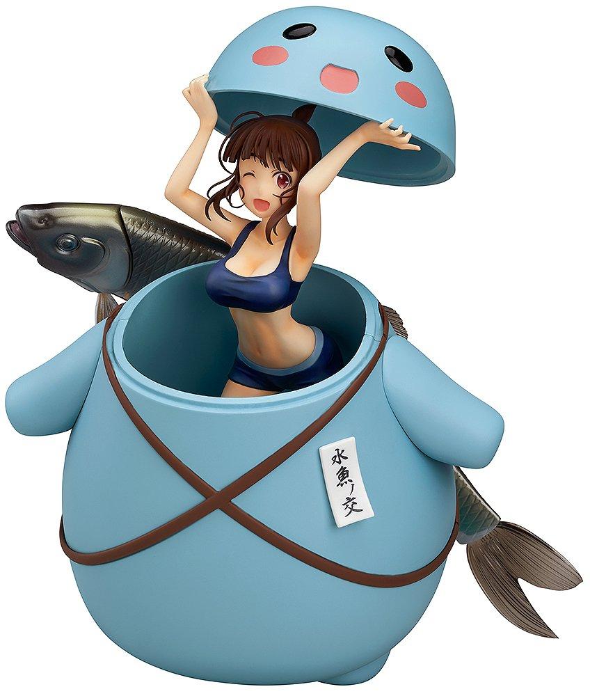 

Обычная старшеклассница пробует себя в роли фигурки Юи в масштабе 1/8 из АБС-пластика и ПВХ, расписанной красками Локодол. Мицуки, 1/8 &