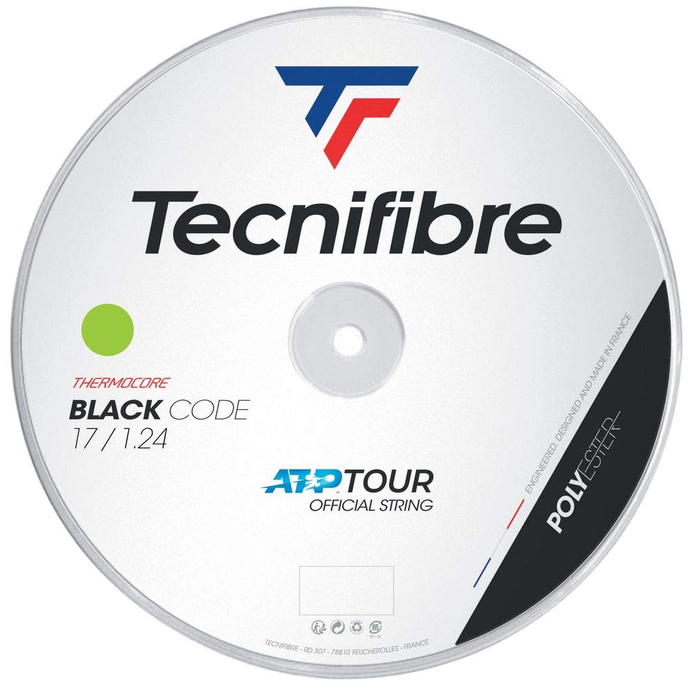 

Теннисная струна Tecnifibre Tennis Black 200 м TFR411, Код, 1,24 мм, Катушка, лаймовый