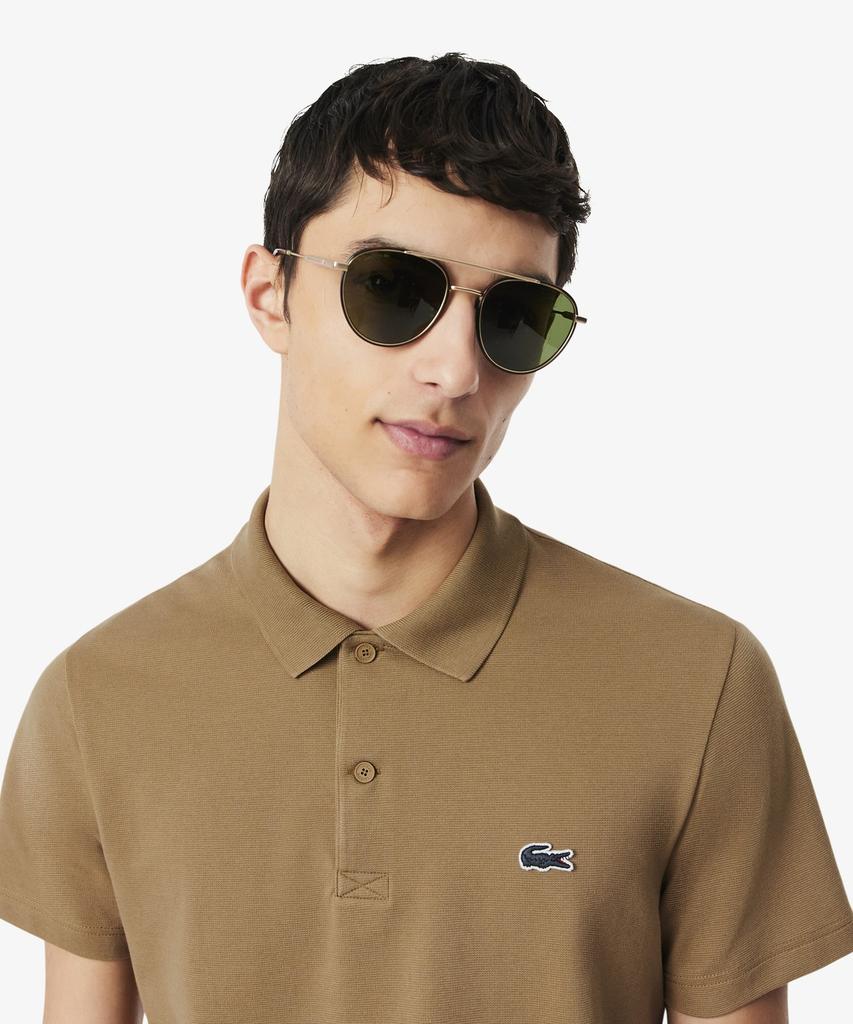 LACOSTE Men'S Ottoman Basic Short Sleeve Polo Dh5522-56N Six