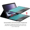 Samsung Tablet TABA9+ Plus Etui z klawiaturą Bluetooth z dotykowym podświetleniem i miejscem na rysik (Francuski)