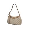 GUCCI Ophidia Canvas With Leather Shoulder Bag, Handbag Women's Beige & White 735145-UULBG-9683
