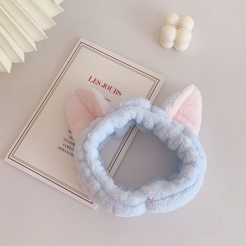 Cute Cartoon Face Washing & Makeup Headband for Women