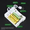 USB 5th And 7th Battery Chargers Rechargeable Fast Charging Tool 4-slot Battery Charger Adapter