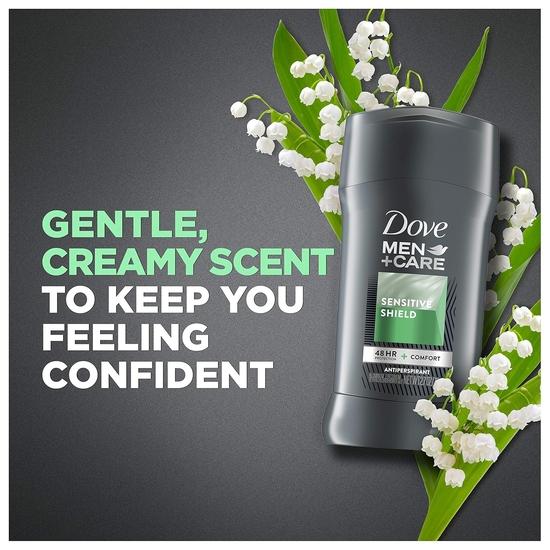 DOVE Men+Care Antiperspirant Deodorant Stick, Sensitive Shield 2.7 Oz
