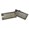 2PCS For Jeep Cherokee 2014-Up Canbus SMD White Led License Plate Lights Auto Parking Tag Lamps