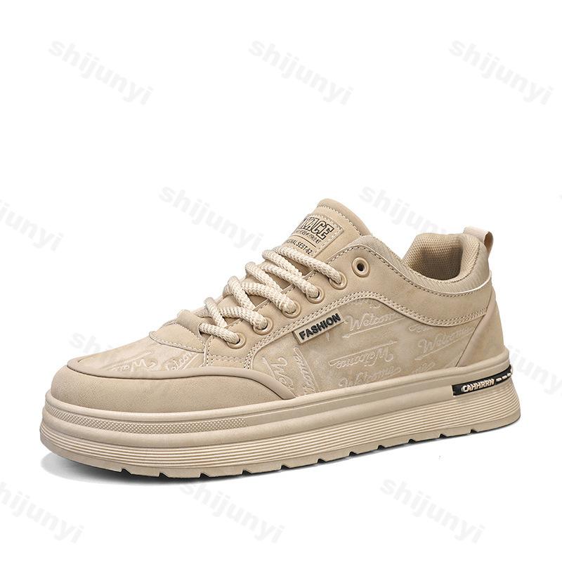 Fashion 2025 Summer New Men's Fashion Trend Casual Shoes Comfortable Versatile Outdoor Sports Shoes Non slip Slip on Platform sneakers