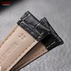 12/14/16/18/20/22mm Universal Faux Leather Wristwatch Band Pin Buckle Brown Strap for Men and Women Soft Business Watch Straps