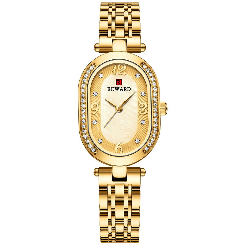 REWARD Reward Stylish Ladies Wristwatch Stainless Steel  Montre Pour Femme  Luxury Watch Women