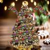 5m Christmas Tinsel Garland Metallic Shiny Garland With LED Lights Christmas Tree Garland Thick Hanging Suitable For Home Decor