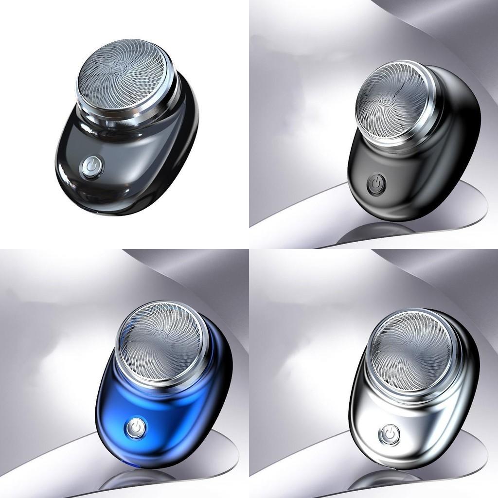 Portable Electric Shaver For Men Type-c Fast Charging Mini Size Travel-friendly Water Washable Sq-021 Black