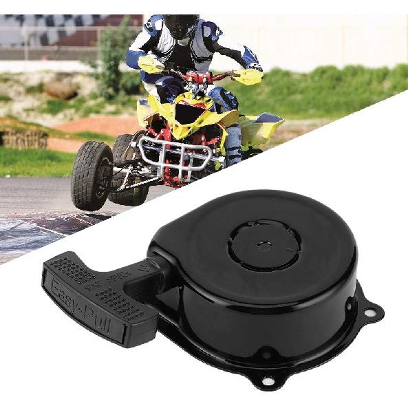 Pull Starter, Replacement Pull Starter, Starter Assembly Fit for Suzuki Quadrunner 50 LT50 2x4 1983 1987, ATV Accessory