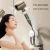 Rotating Wall-Mounted No-Drill Suction Cup Hair Dryer Holder