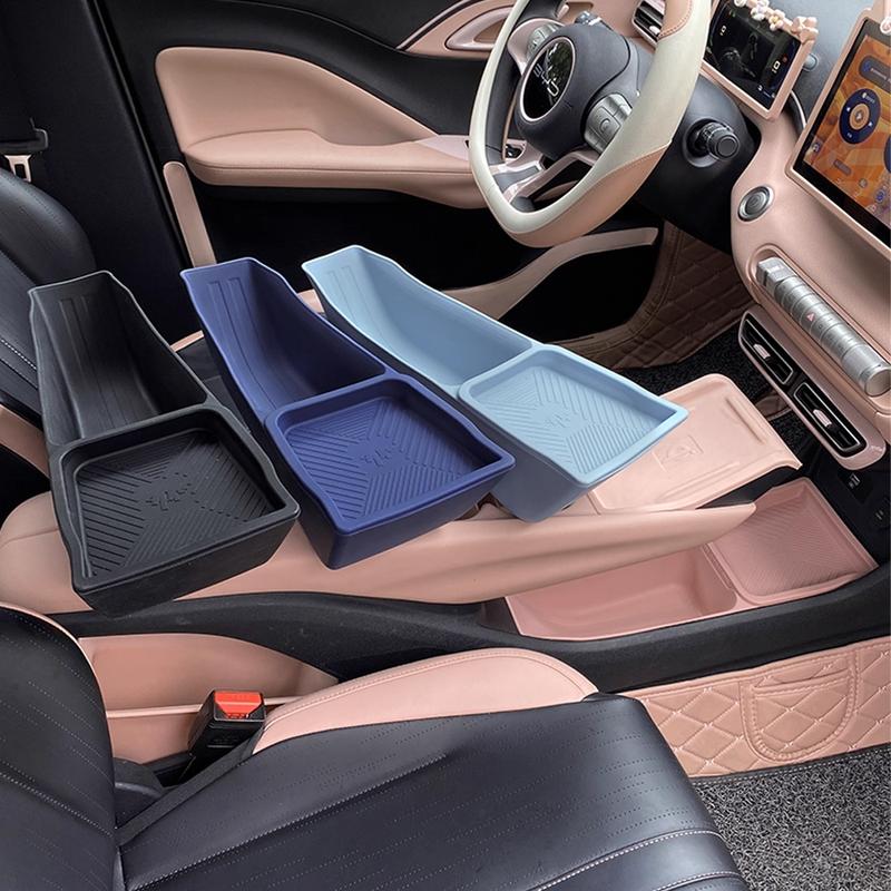 For BYD Dolphin Mini Surf Atto 1 ~2026 2024 2025 Center Console Storage Box Lower Storage Organization Interior Accessories