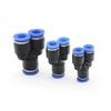 58Pcs/Box PU/PG/PE/PY/PV PP Plug Pneumatic Connectors Kit 8mm Outer Diameter of the Hose Pipe Tube Air Compressor Parts