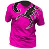 Summer Men's T-Shirts 3DTee Animal Harajuku Top Scorpion Graphic Print Casual Oversized Clothes 2022 O-Neck Short Sleeve T Shirt
