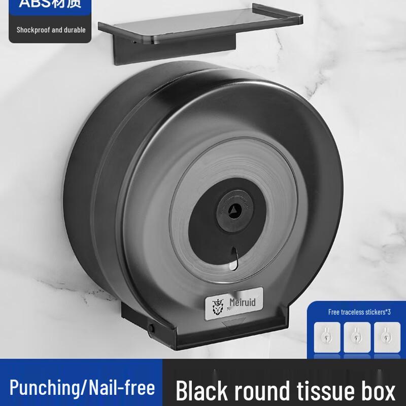 Wall-Mounted Waterproof Jumbo Toilet Paper Dispenser for Hotel Bathrooms