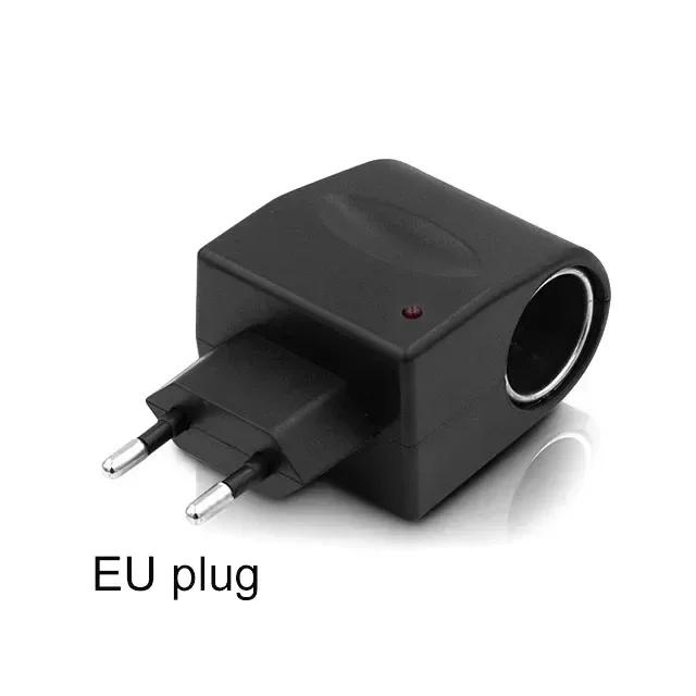 Adaptor Brichetă Auto AC 220V la DC 12V Converter Stecher EU US Priză de Perete Adaptor Stecher Convertor Auto Accesoriu Auto
