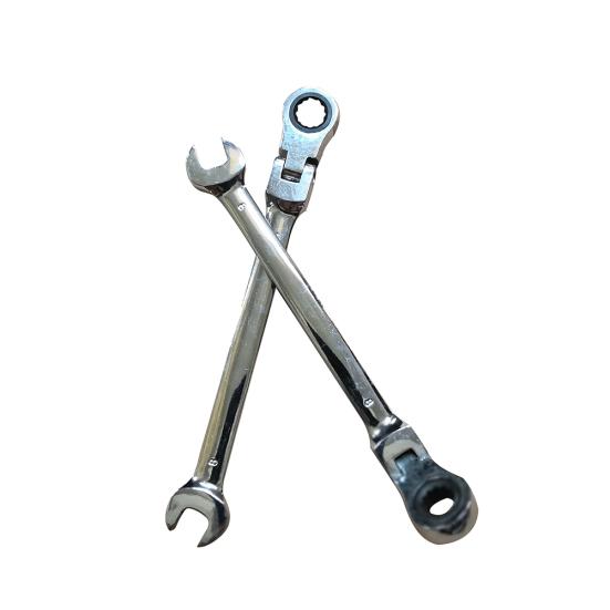 8mm-19mm Reversible Ratchet Wrench Socket Spanner Nut Tool Garage DIY Hand Tool