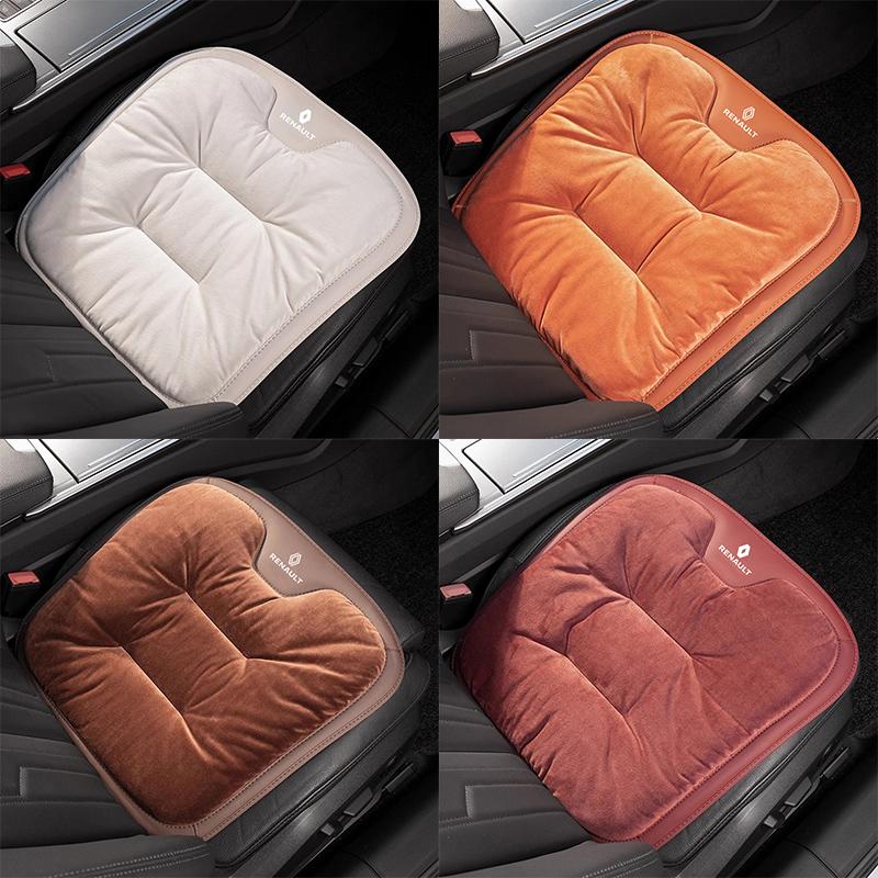 Priekš Renault 2026 Jauni disku uzlikas Automašīnas sēdekļa spilvens Flaneļa Silti mīksti paliktņi Interjera aksesuāri priekš Renault QM6 Kadjar Clio Koleos Meg