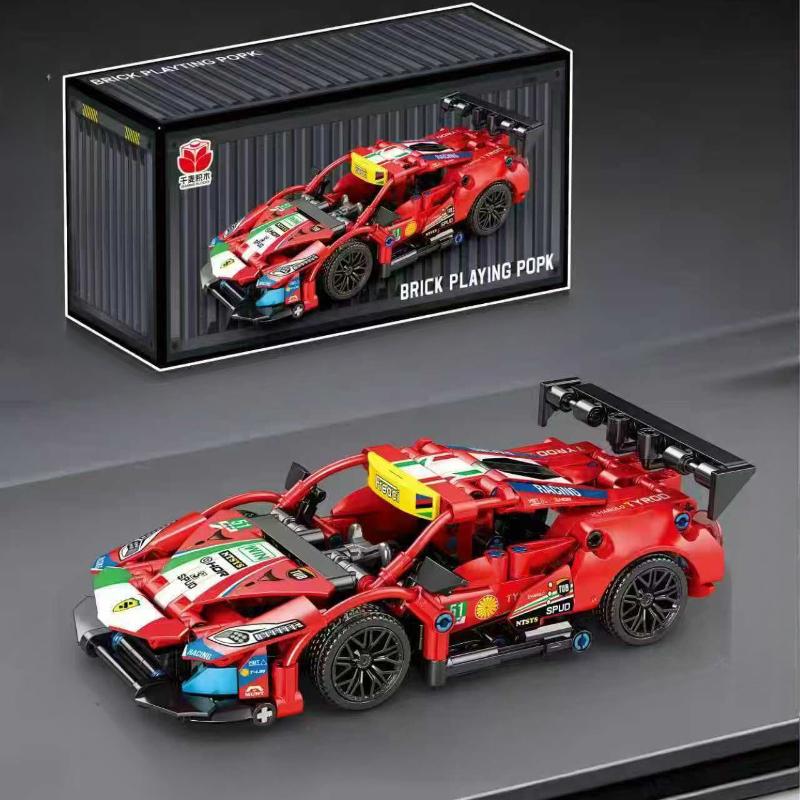 2026 New Hot Technical Building Blocks Car Racing Sport Speed Vehicle Model City Mechanical Super Bricks Puzzle Toys Adult Gift