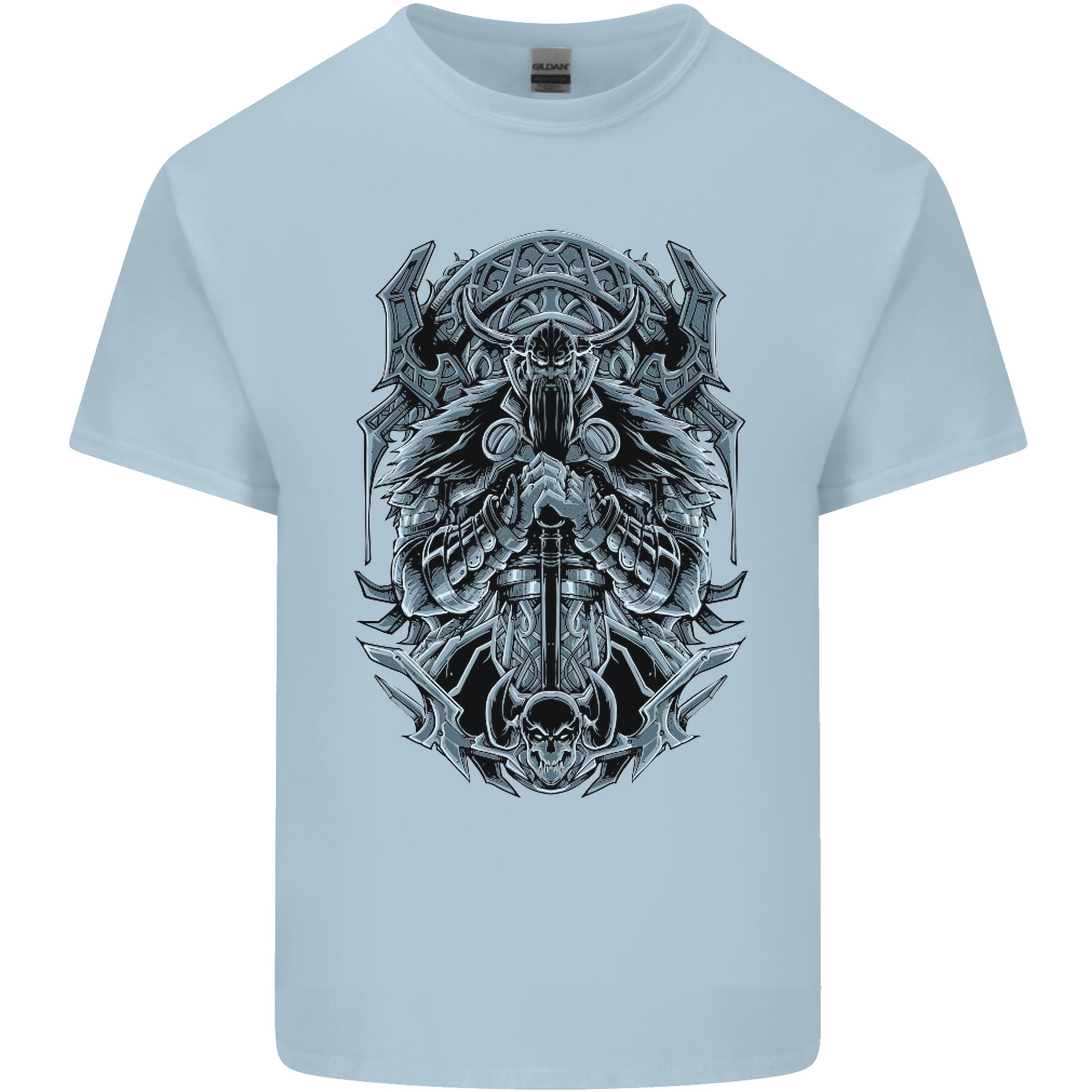 Viking God Odin Valhalla Norse Warrior Unisexs Light Cotton TShirt S
